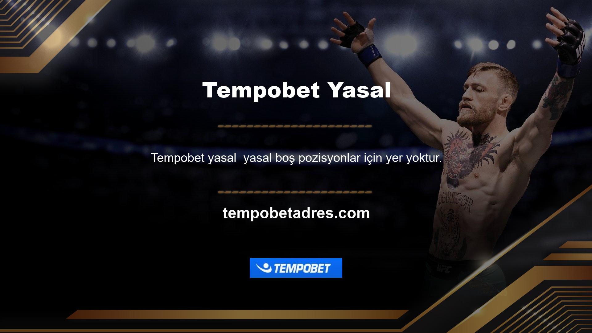 Tempobet sitesi, üyelerine ve kullanıcılarına 24 saat canlı destek sağlarken, bahis tutkunlarının sorularını da yanıtlıyor